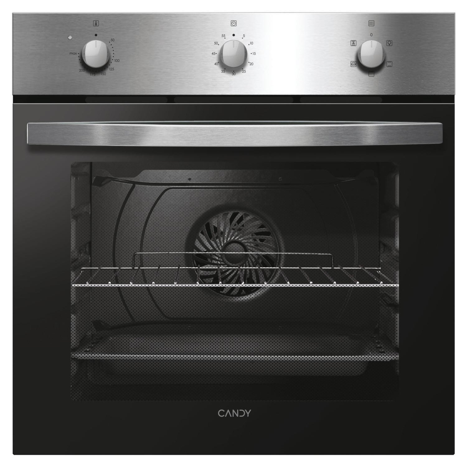 Candy Idea FIDC X502IT 65 L A Noir, Acier inoxydable
