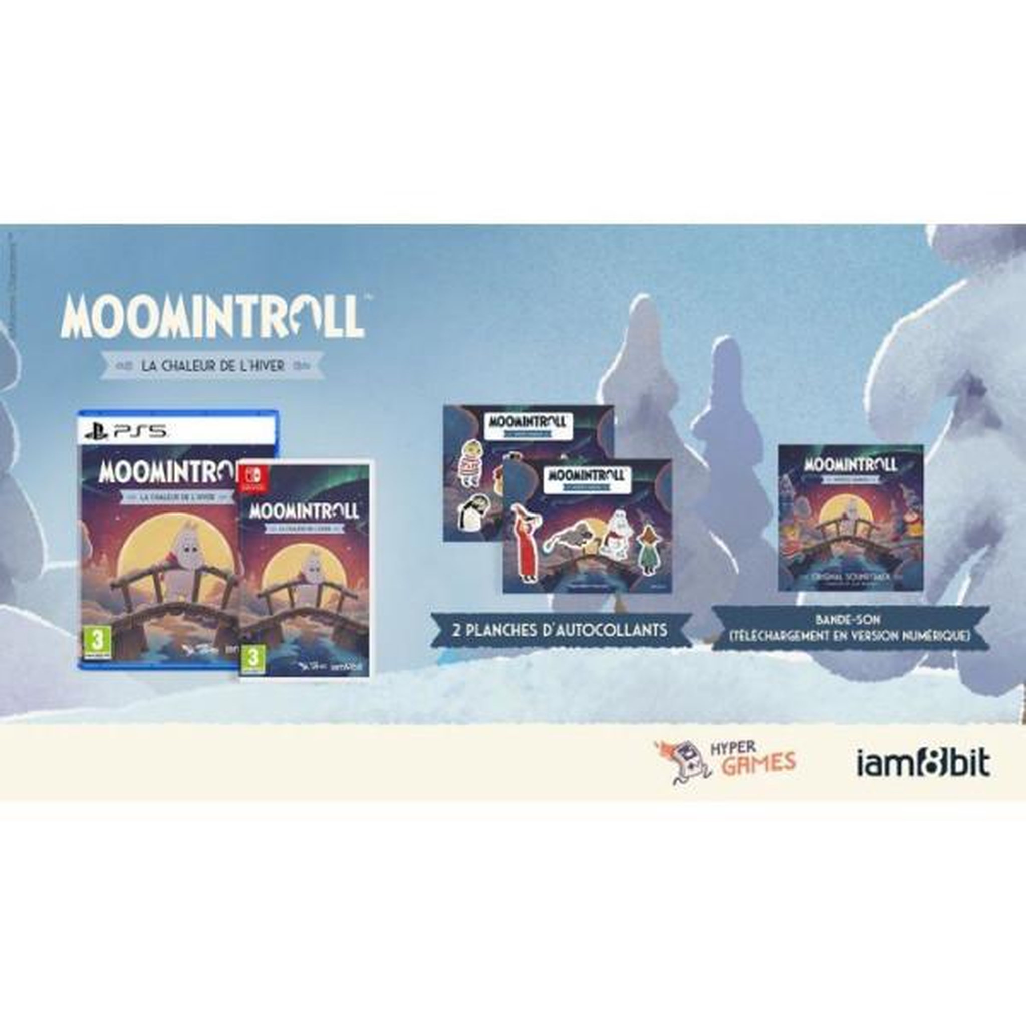 Voir la diapositive 2 : Just for games Moomintroll La Chaleur de l'Hiver - Jeu PS5