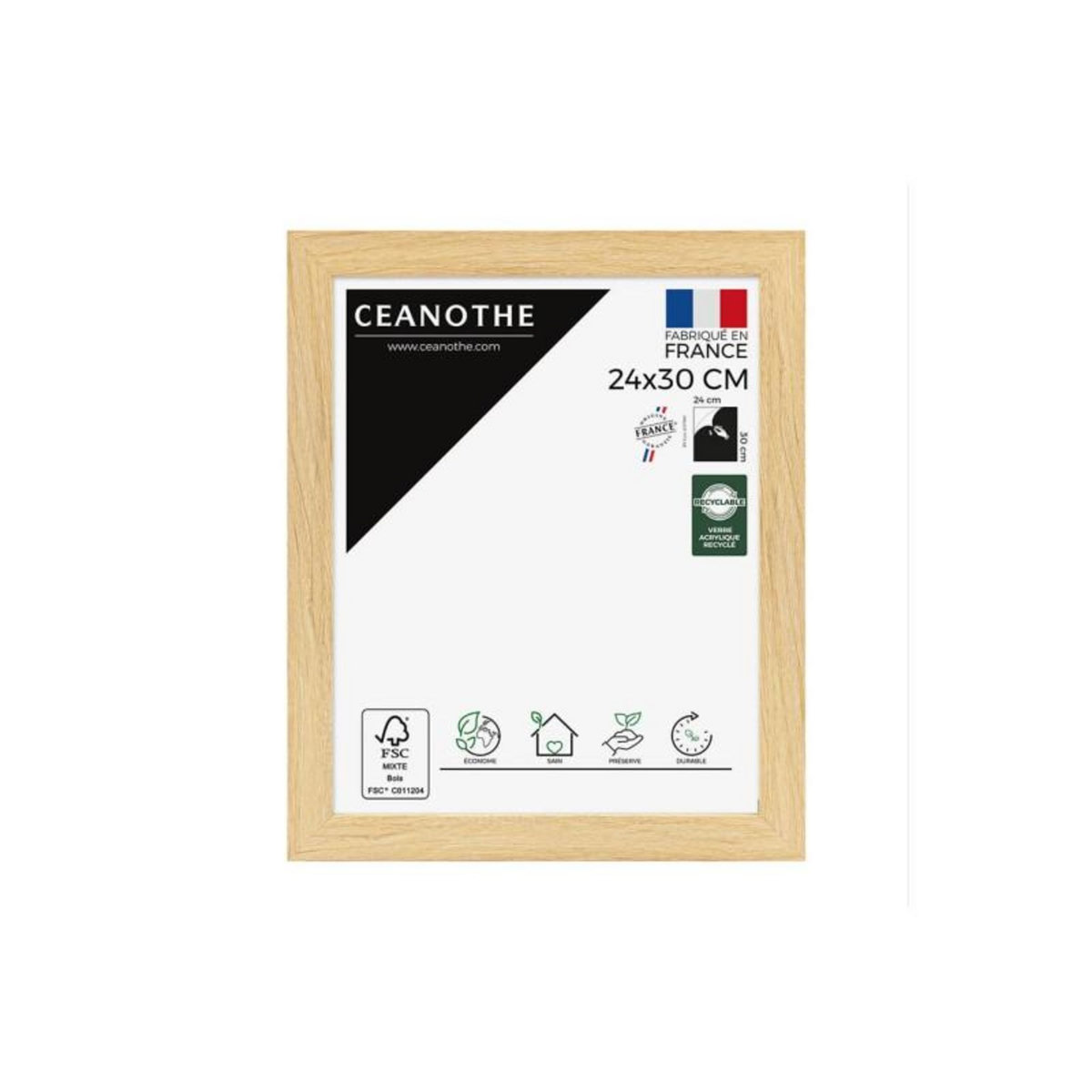 CEANOTHE Cadre Ceanothe CADRE 24X30 ETERNEL NATUREL