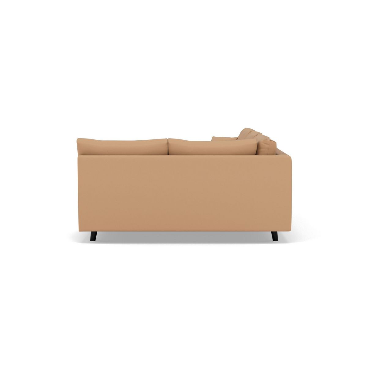 LISA DESIGN Rune - canapé d'angle droit 4 places en simili