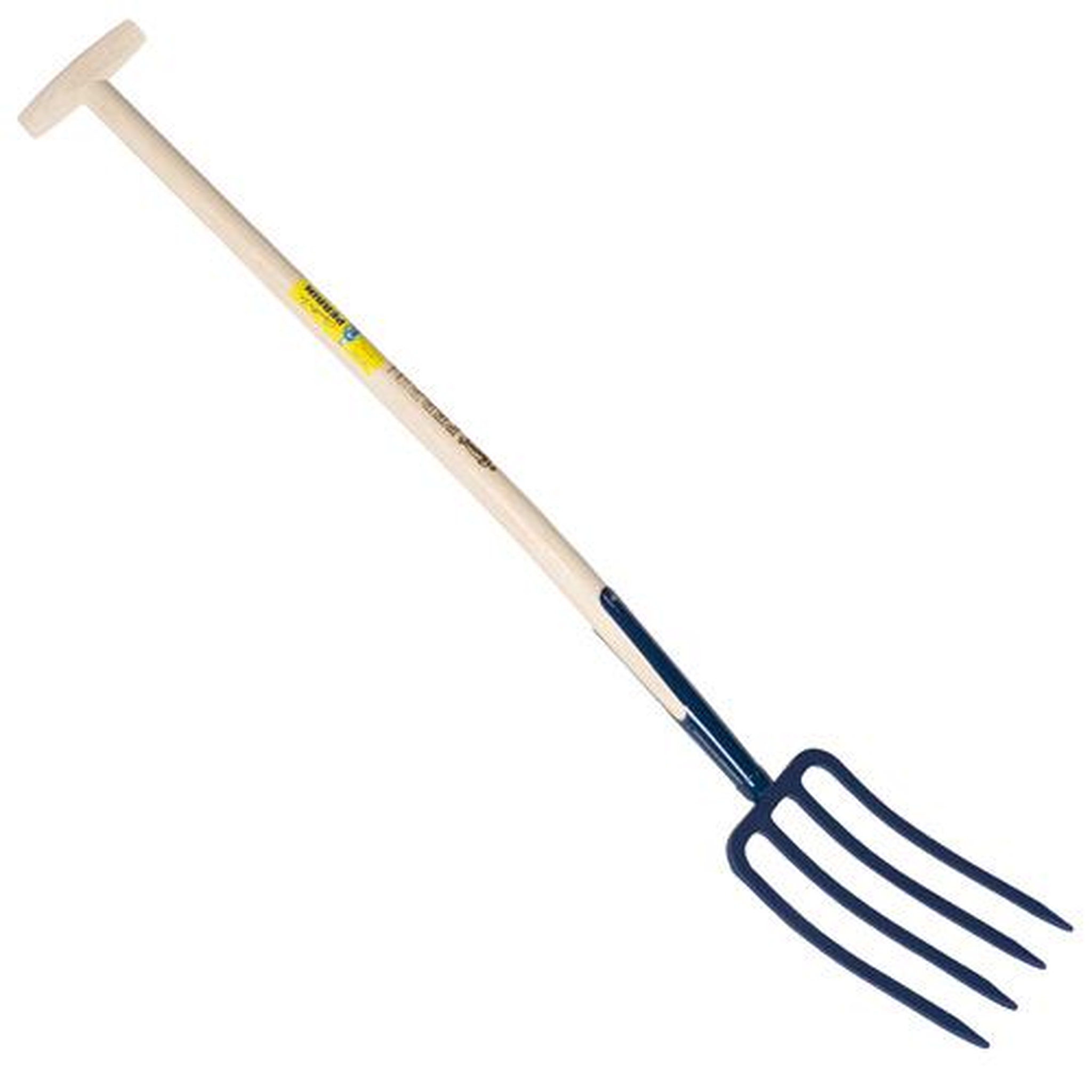 OUTILS PERRIN Fourche à bêcher à soie 4 dents 27 manche béquille tournée