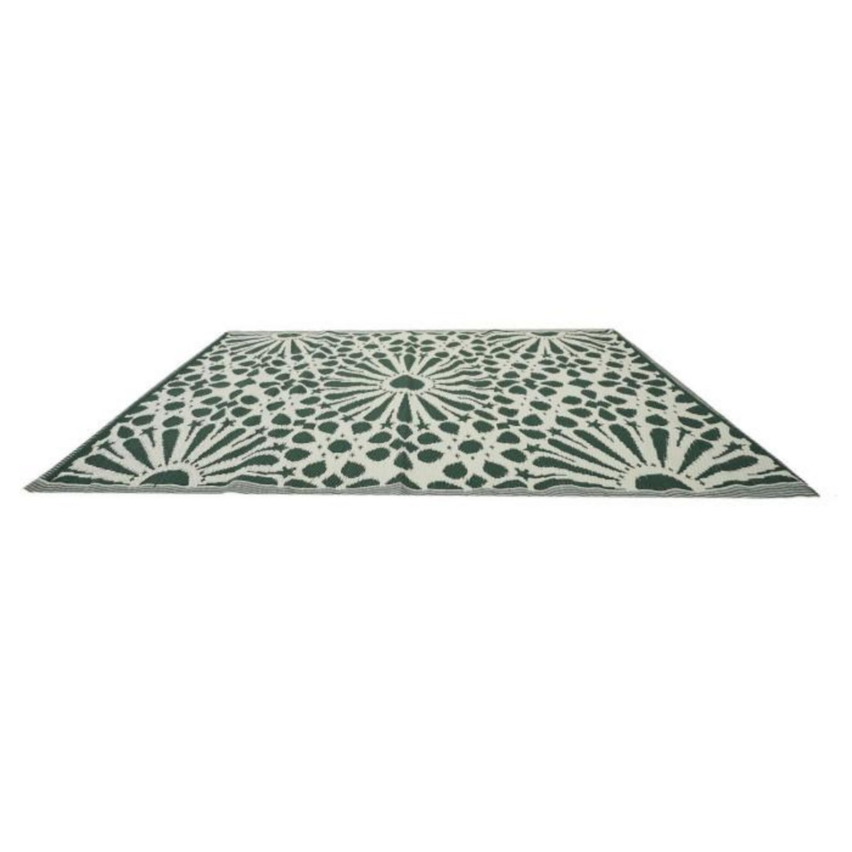 Paris Prix Tapis Déco Imprimé  Patio  120x180cm Vert