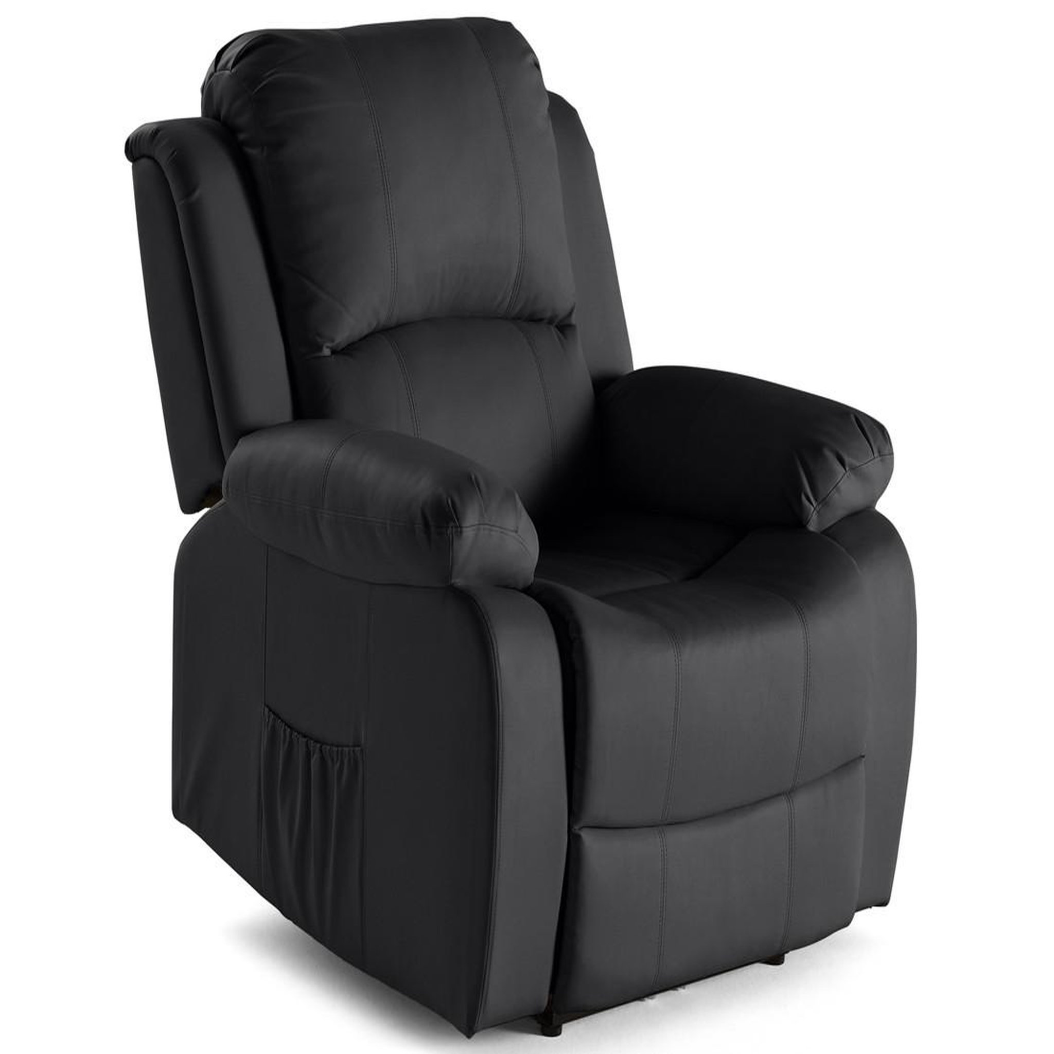 Voir la diapositive 2 : BEST MOBILIER Armand - fauteuil relax électrique en simili