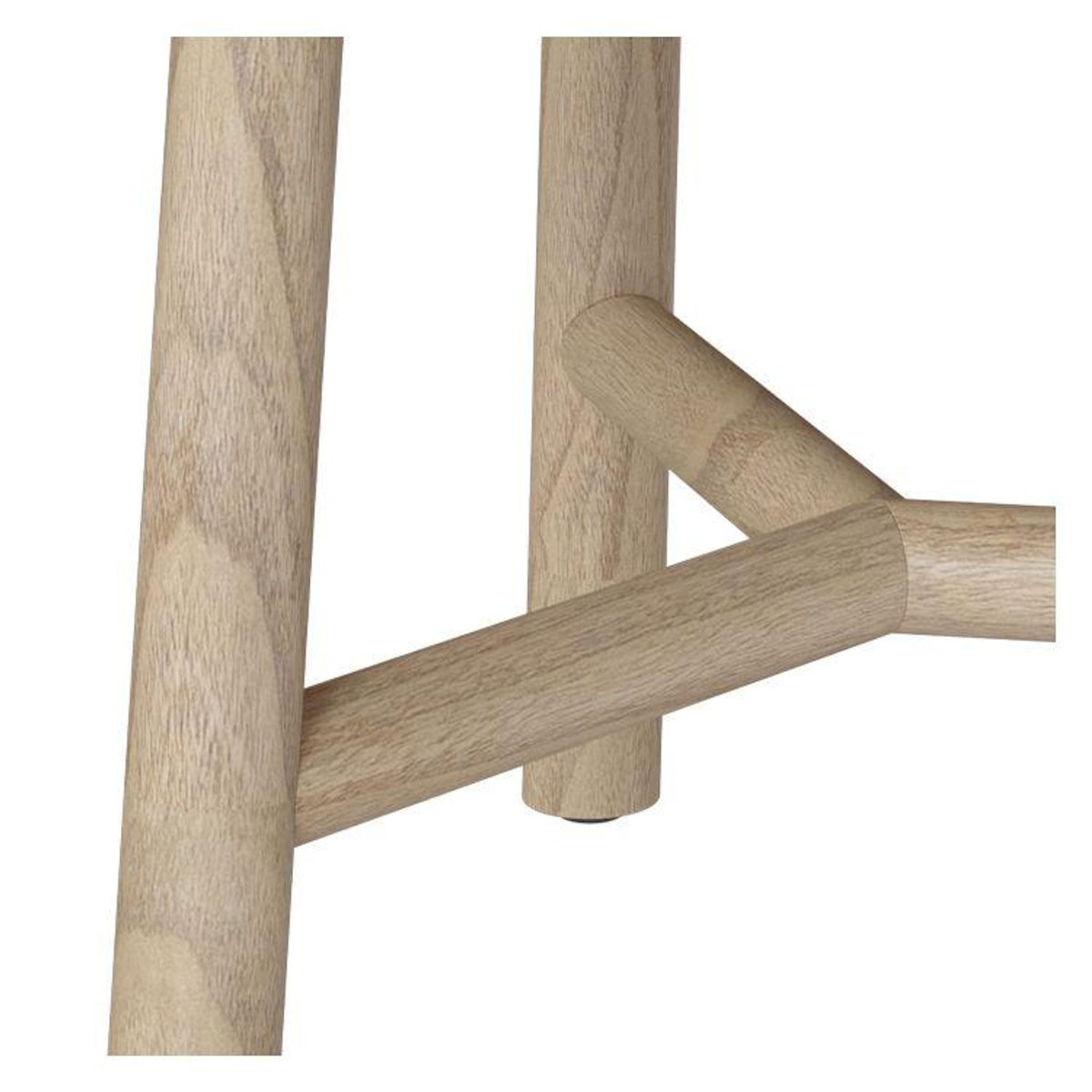 Rendez vous déco Table basse ronde en bois de mindi D60 cm-Paloma