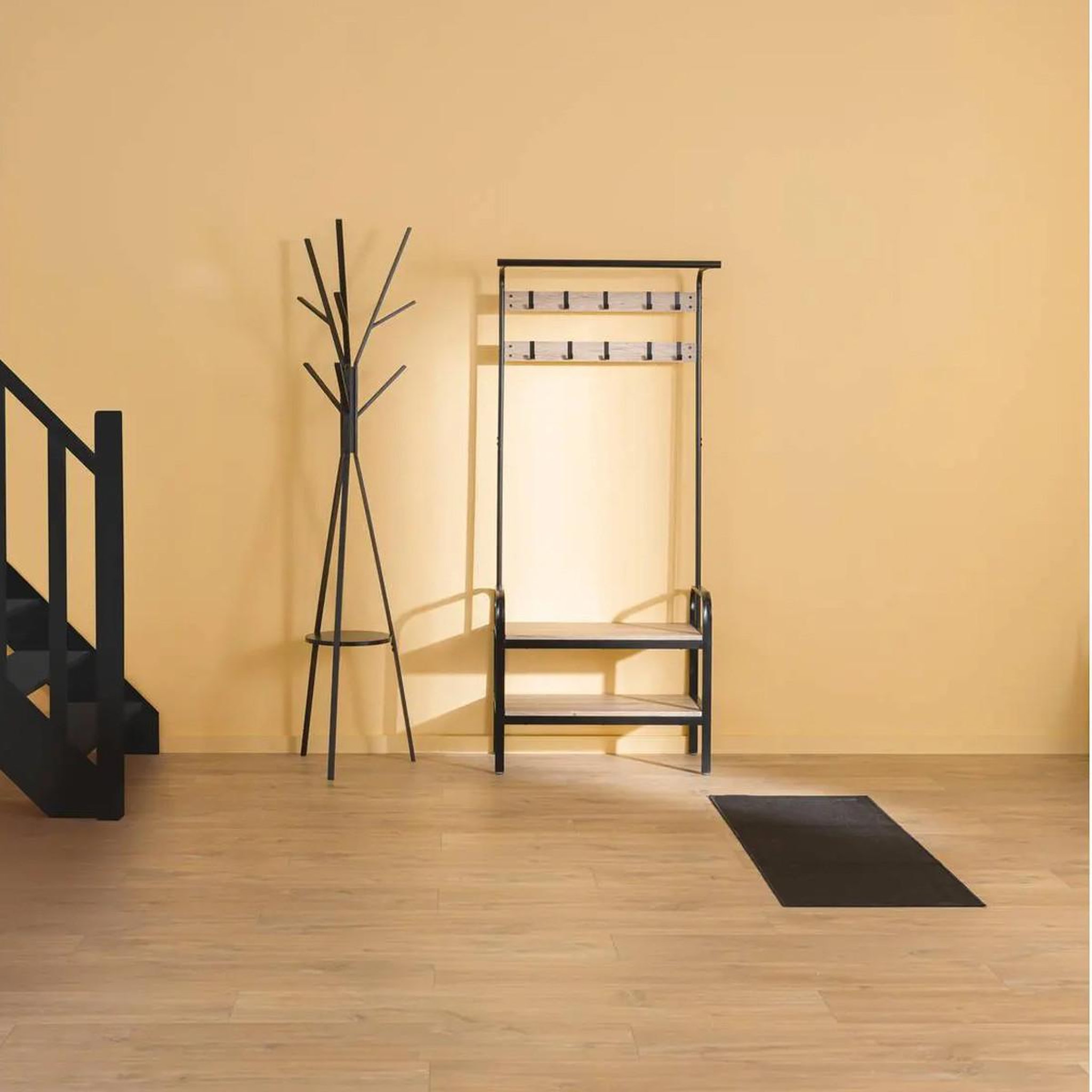 Voir la diapositive 4 : FIVE Porte manteau design scandinave Sofi