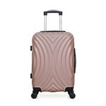 HERO HERO - Valise Cabine LAGOS 55 cm 4 Roues. Coloris disponibles : Vert, Noir, Gris, Bleu, Rose, Rouge, Beige