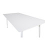 Voir la diapositive 5 : Paris Prix Table à Manger Design  Polar  180cm Blanc