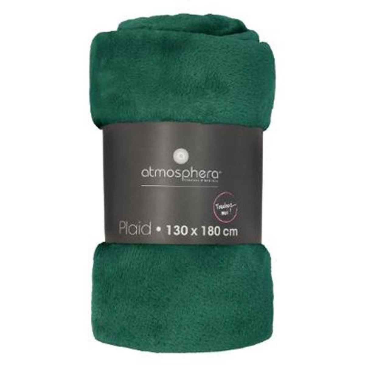ATMOSPHERA Grand plaid en Flanelle uni