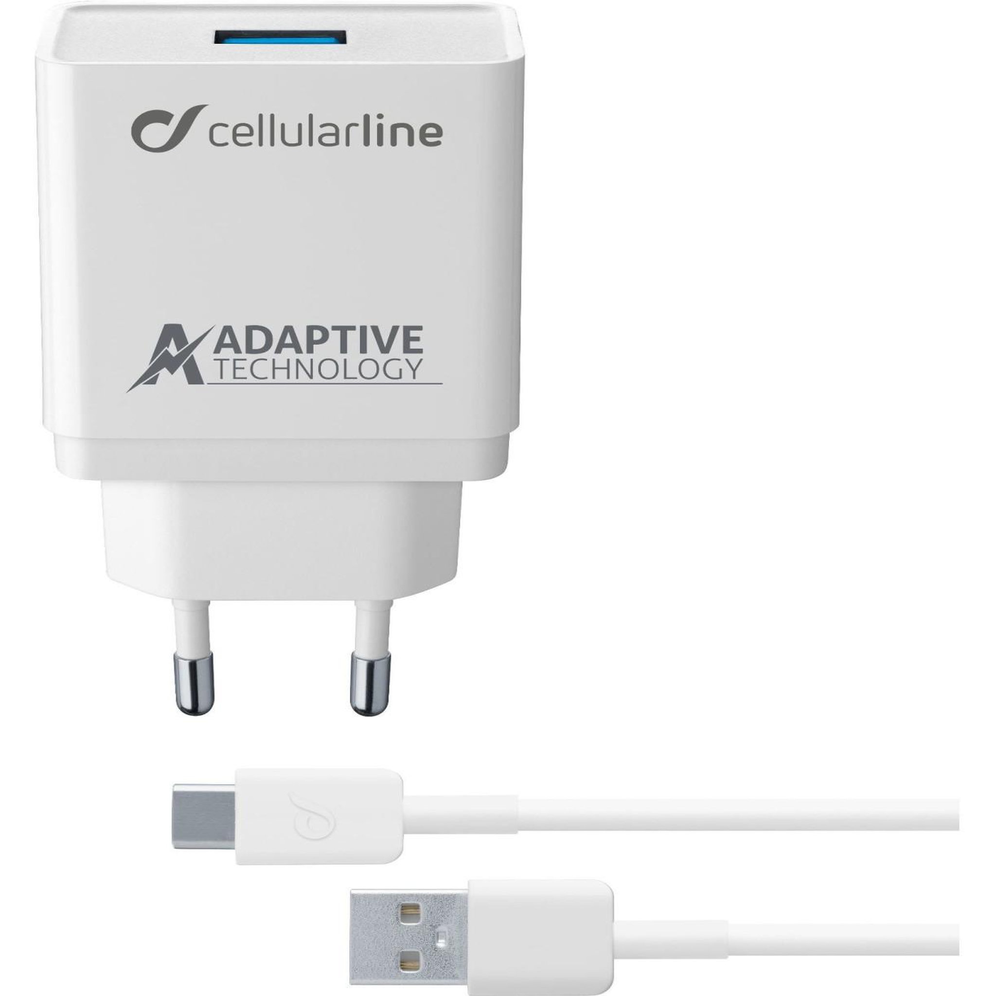 CELLULAR LINE Cellularline adaptive fast charger kit 15w - usb-c - samsung