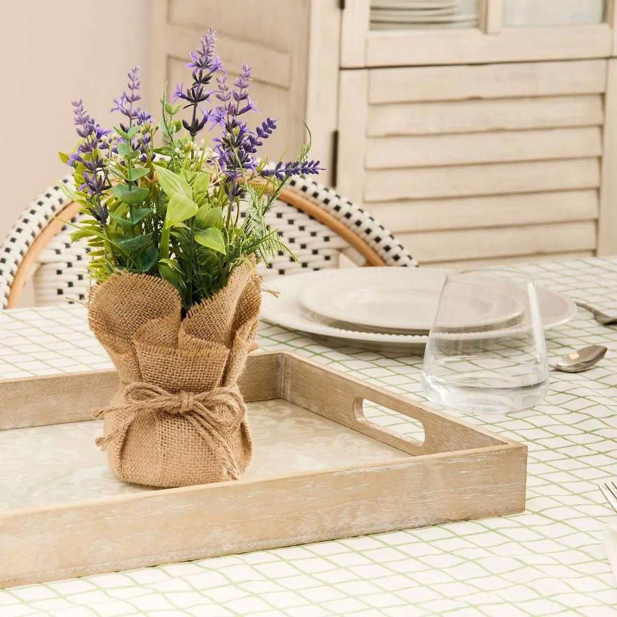 ATMOSPHERA Bouquet de Lavande Artificielle  Provence  29cm Multicolore