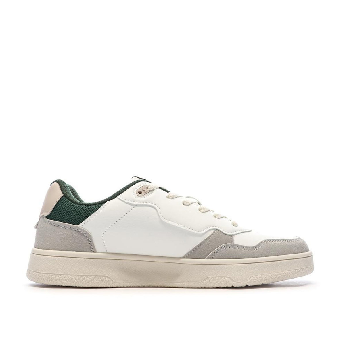 Schott Baskets Blanches/Grises/Vertes Homme Schott Darcy