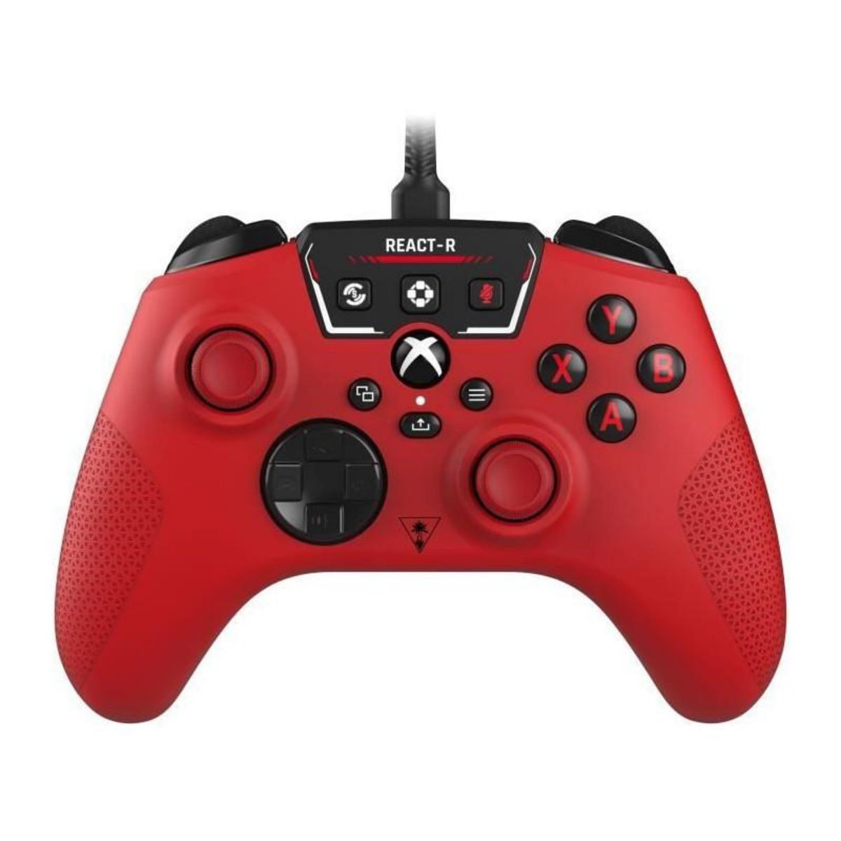 Turtle Beach Manette de jeu filaire - TURTLE BEACH - REACT-R - Rouge - Xbox & Windows