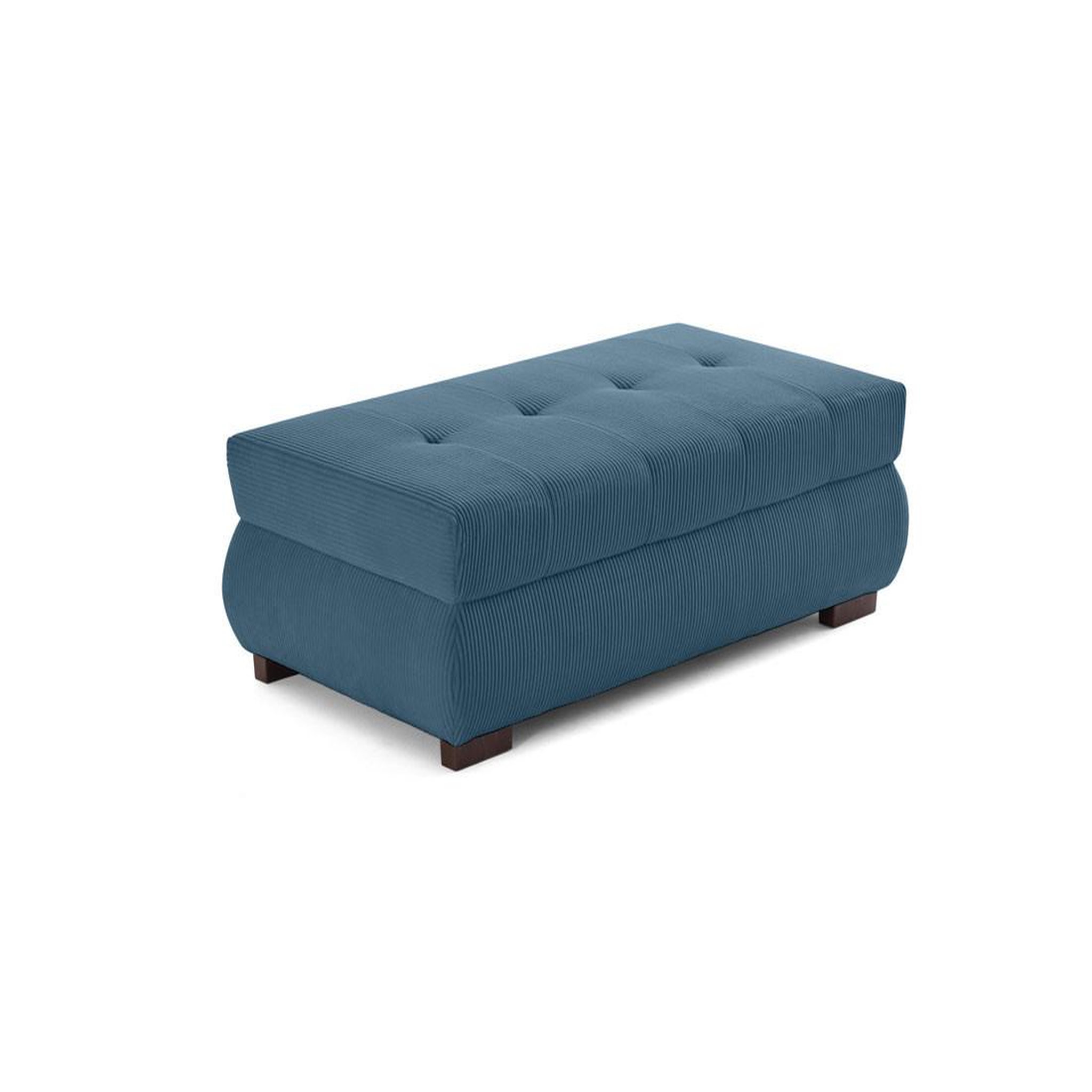 Voir la diapositive 1 : LISA DESIGN Vermont - pouf d'appoint - en velours côtelé