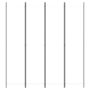 Voir la diapositive 3 : VIDAXL Cloison de separation 4 panneaux Blanc 200x220 cm Tissu