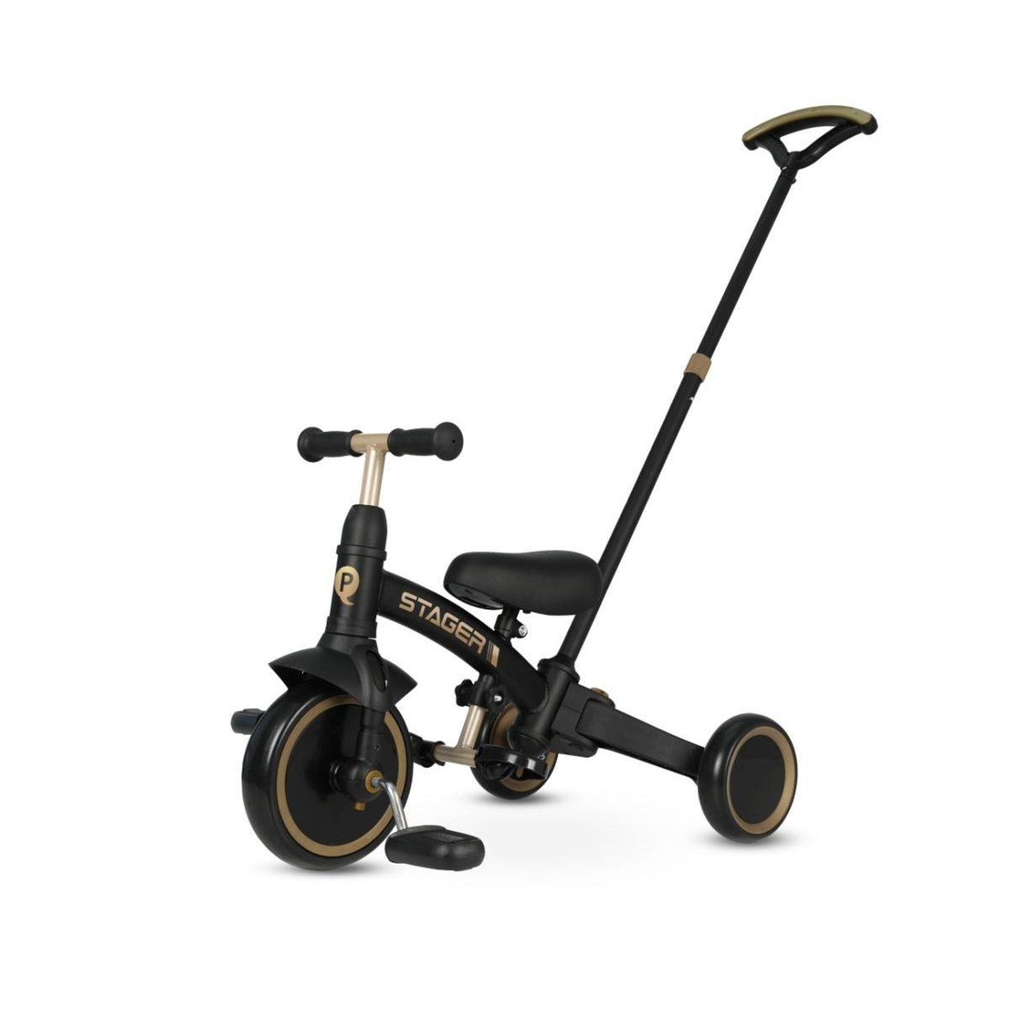 QPLAY Tricycle  stager 3-en-1 platinium