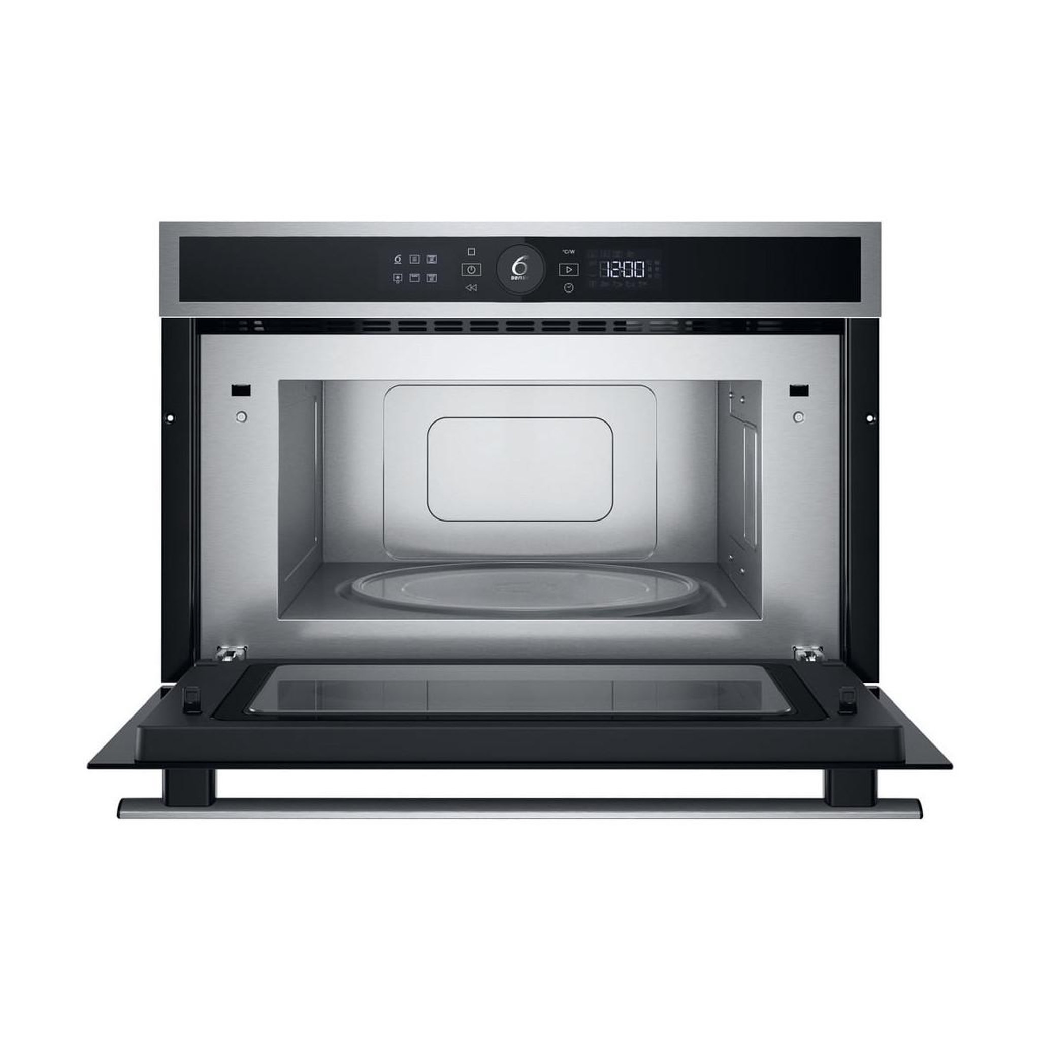 Voir la diapositive 3 : Whirlpool Whirlpool wmd4i4mx noir, acier inoxydable micro-ondes grill intégré 31 l 1000 w