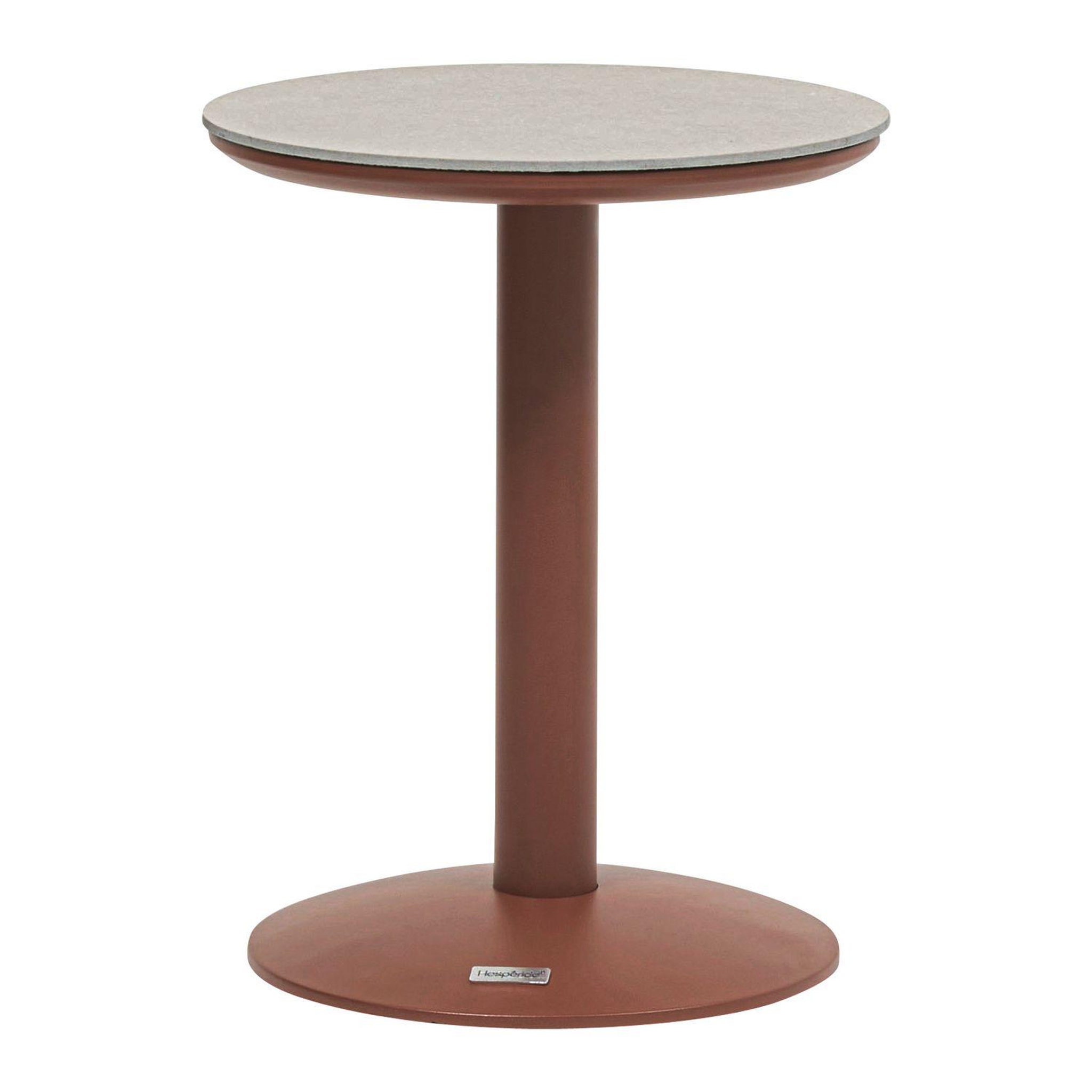 Voir la diapositive 1 : HESPERIDE Table d'appoint de jardin ronde soletia