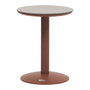 Voir la diapositive 1 : HESPERIDE Table d'appoint de jardin ronde SOLETIA