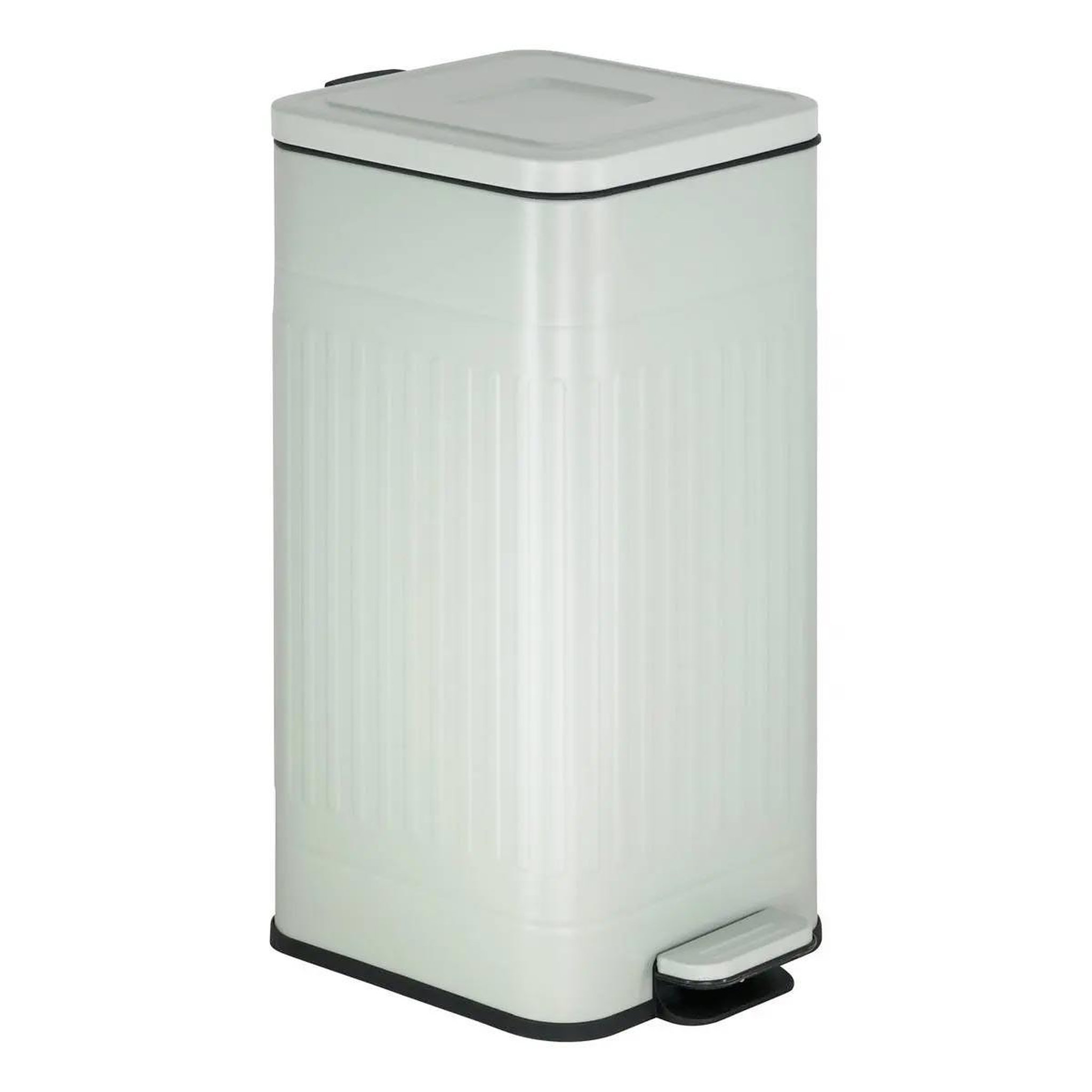 FIVE Poubelle de cuisine en métal  nova  30l vert céladon