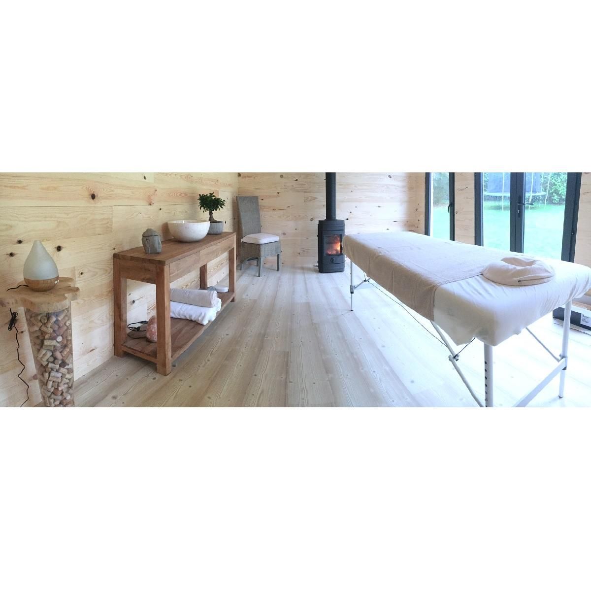 DECOR ET JARDIN Abri de jardin bois - Toit plat - 21.34m² - DECOR HOME