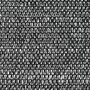 VIDAXL Filet brise-vue Noir 3,6x25 m PEHD 75 g/m^2