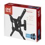 Voir la diapositive 2 : ONEFORALL1 ONE FOR ALL WM2441 Support mural inclinable et orientable a 90 pour TV de 33 a 140cm 13-55