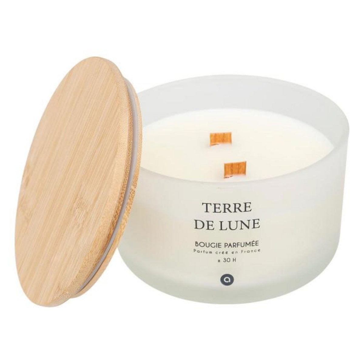 ATMOSPHERA Bougie Parfumée en Verre  Sana  420g Terre de Lune