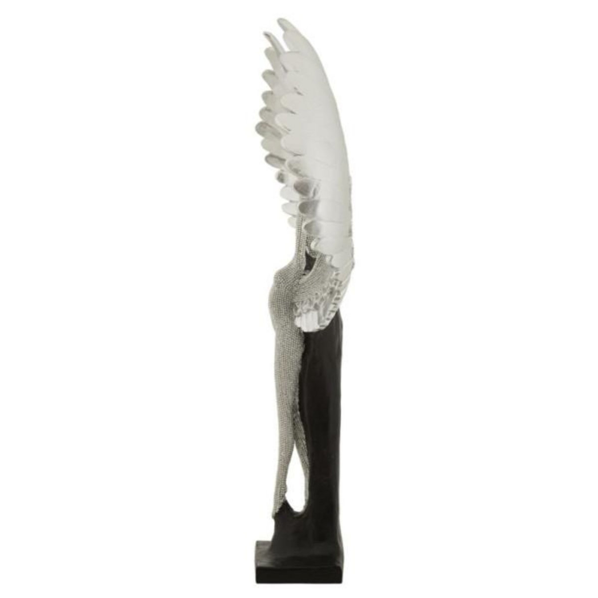 Paris Prix Statuette Déco Ailes  Sparky  48cm Argent