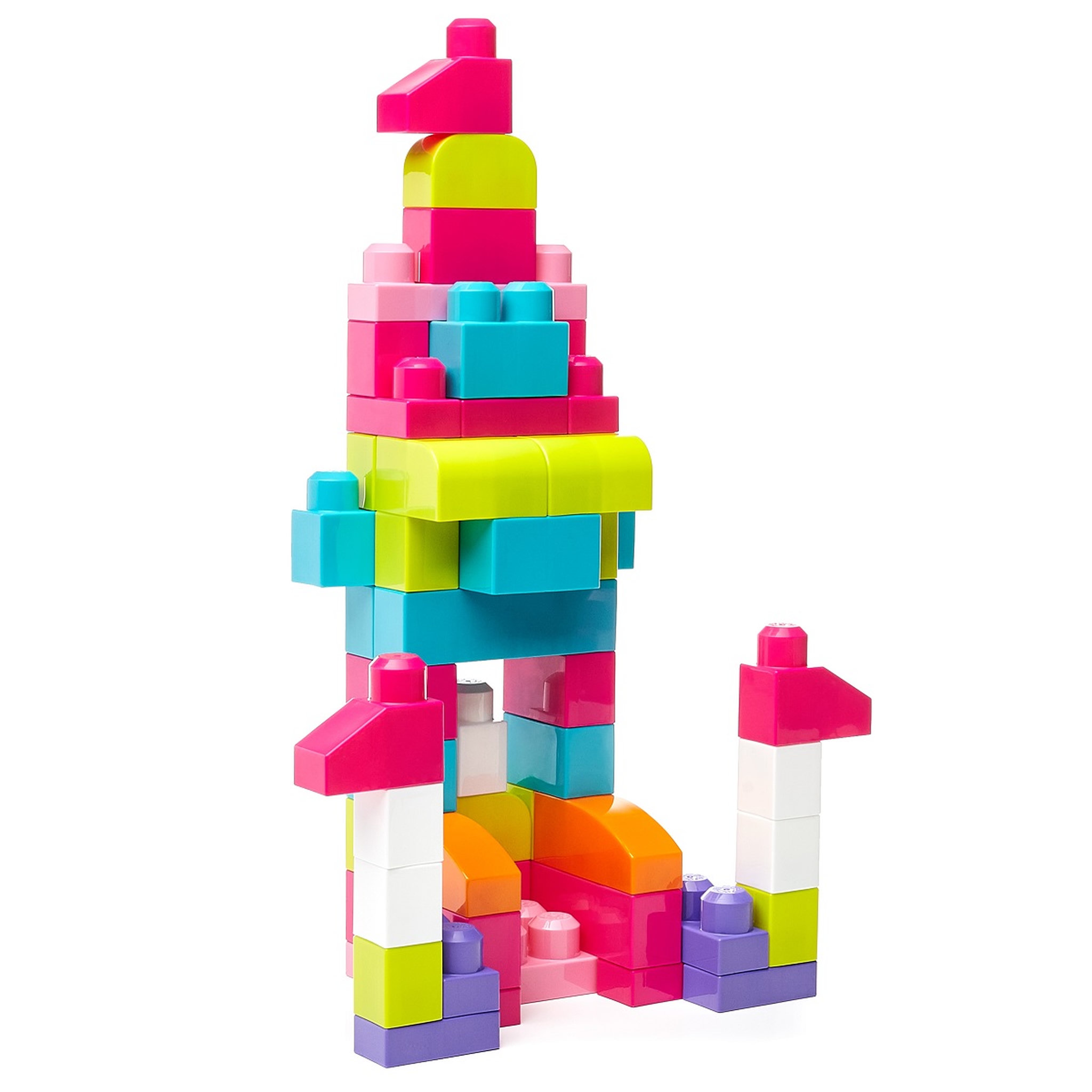 Voir la diapositive 5 : MEGA Sac de blocs de construction 60 pièces