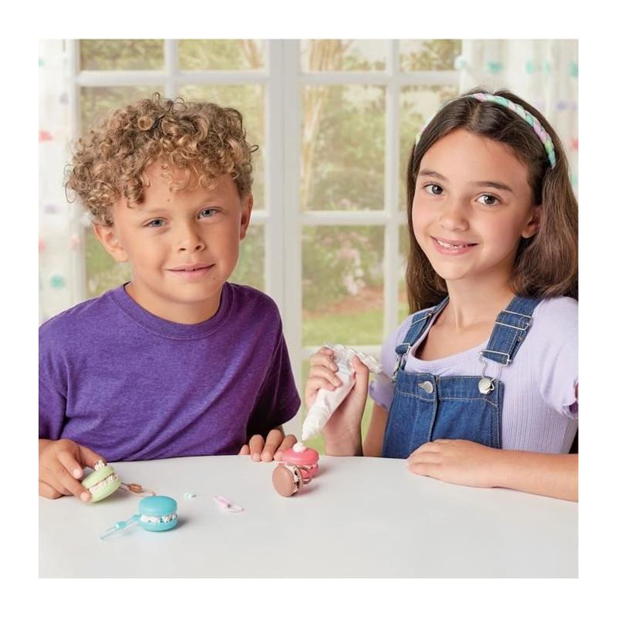 Voir la diapositive 2 : EPOCH D'ENFANCE Le kit de création macarons - Pati-School - 32357