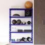 Voir la diapositive 6 : EUROSPEN Etagère de rangement modulable et polyvalente pour atelier, garage, cave... Charge Lourde max 875kg -180x120x40cm - Bleu