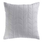Paris Prix Housse de Coussin  Erika  40x40cm Gris