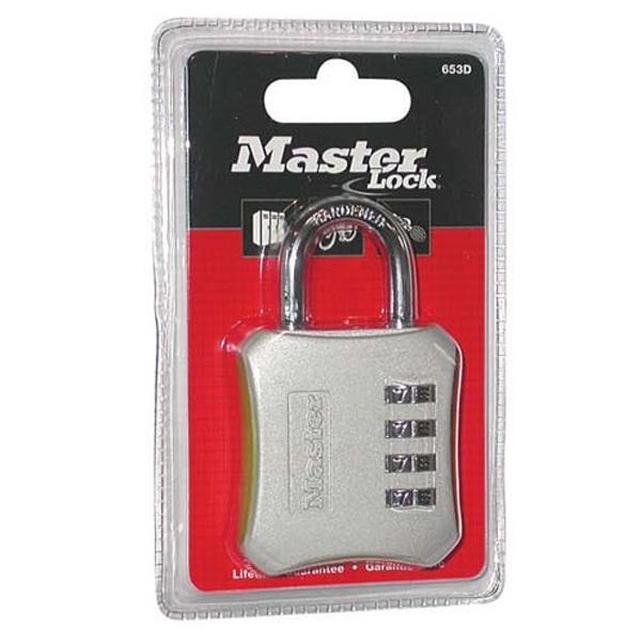Master lock Cadenas 50mm avec combinaison personnalisable - 653D