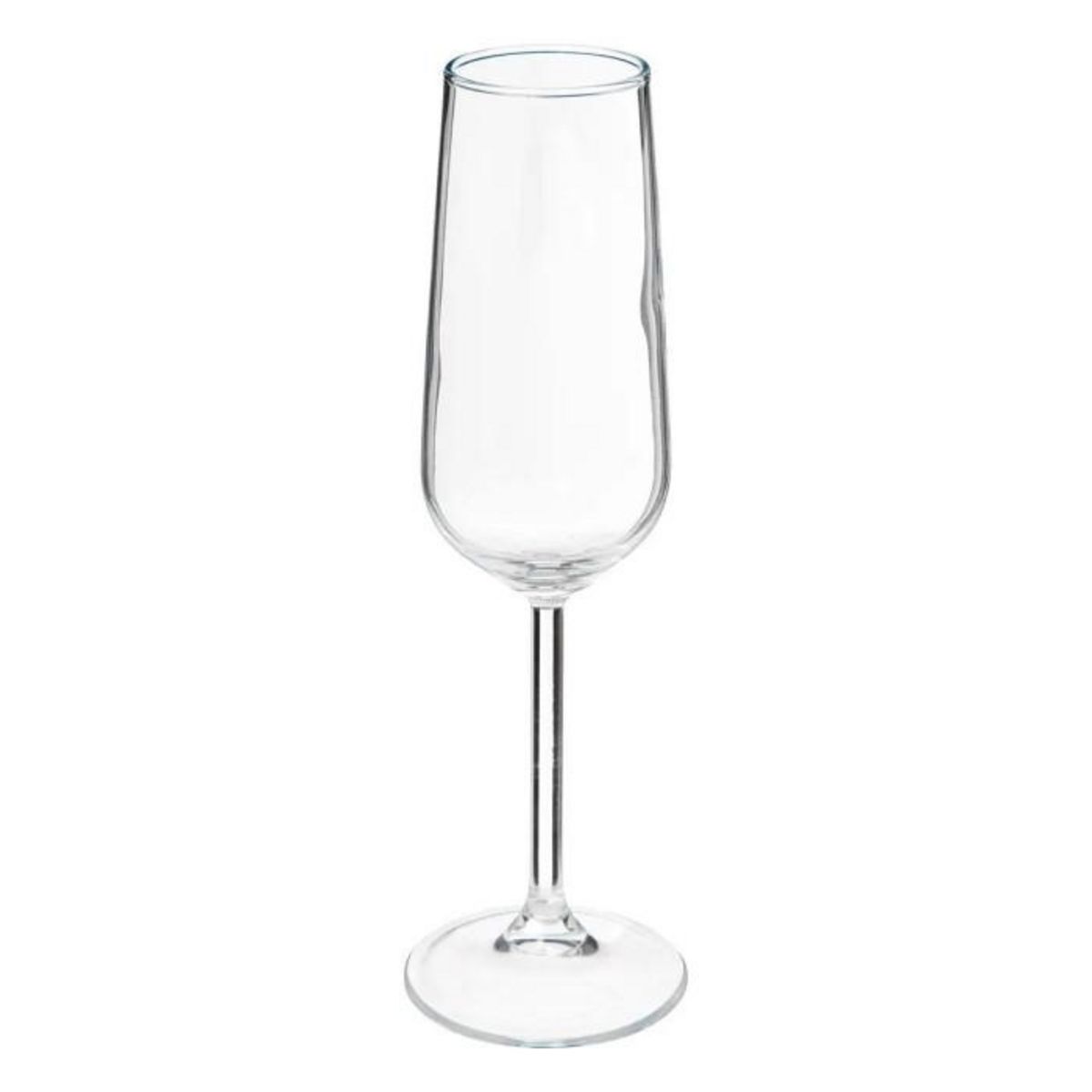 SECRET DE GOURMET Lot de 6 Flûtes à Champagne  Nora  22cl Transparent