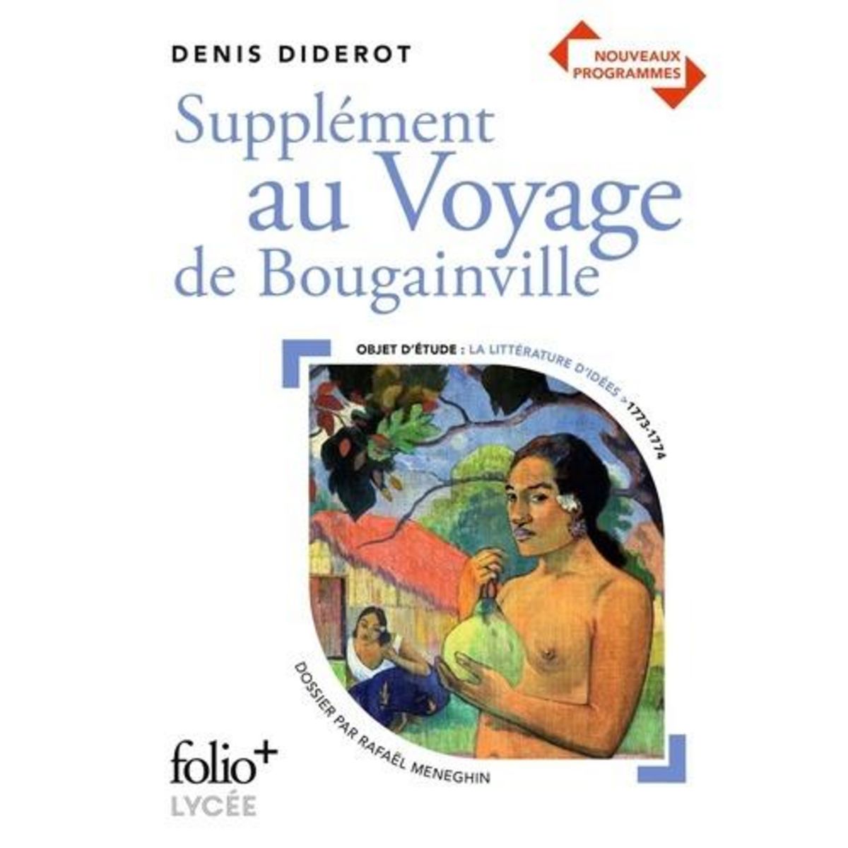 SUPPLEMENT AU VOYAGE DE BOUGAINVILLE, Diderot Denis