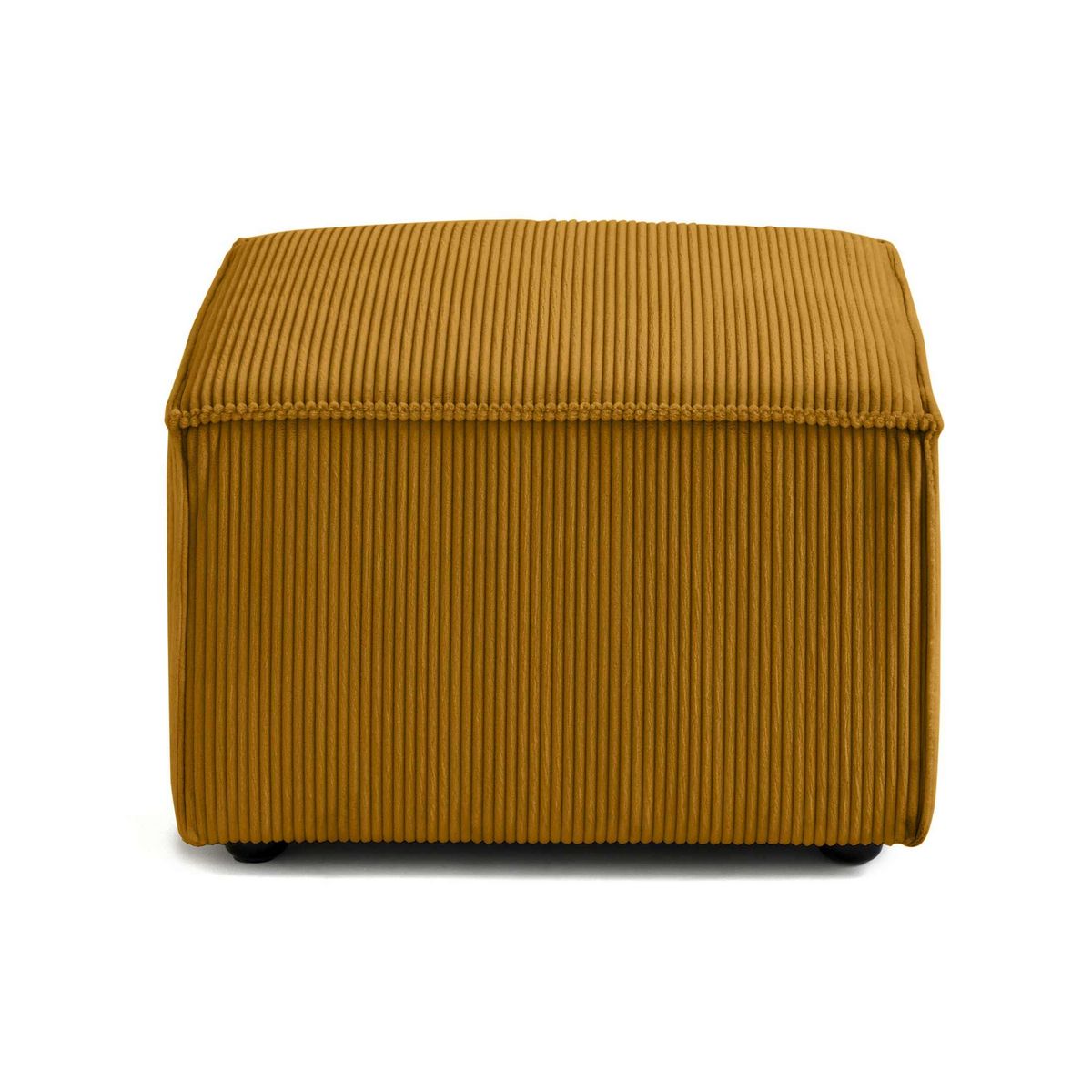 LISA DESIGN Arty - pouf d'appoint - en velours côtelé