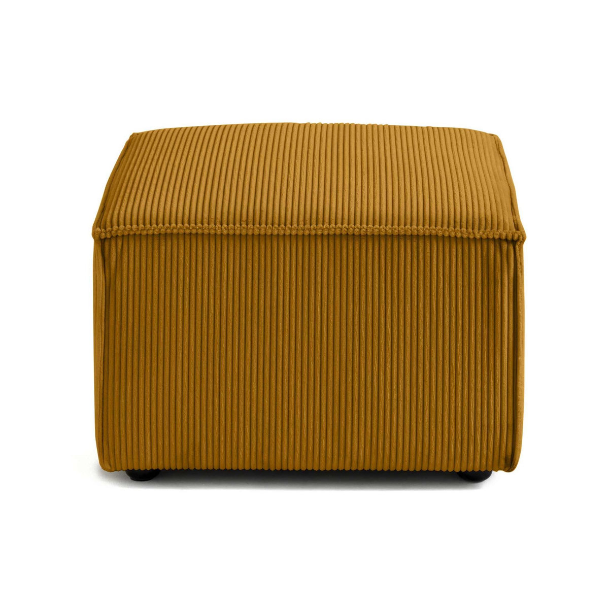 LISA DESIGN Arty - pouf d'appoint - en velours côtelé