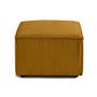 Voir la diapositive 5 : LISA DESIGN Arty - pouf d'appoint - en velours côtelé