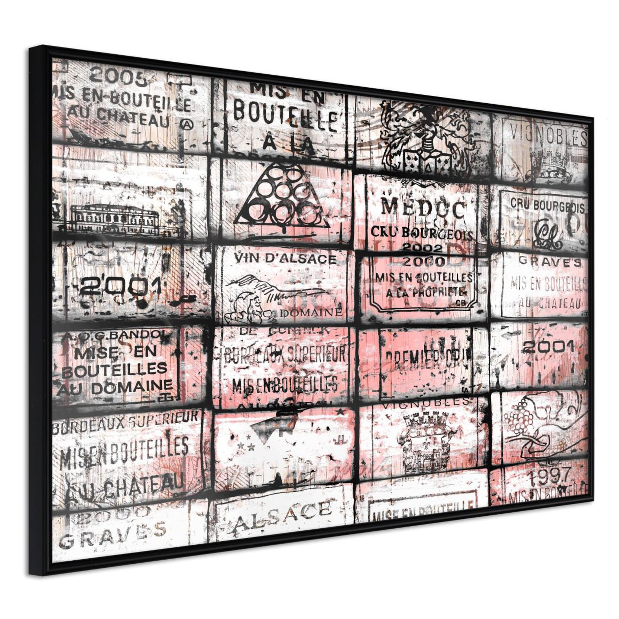 Paris Prix Affiche Murale Encadrée  Wine History