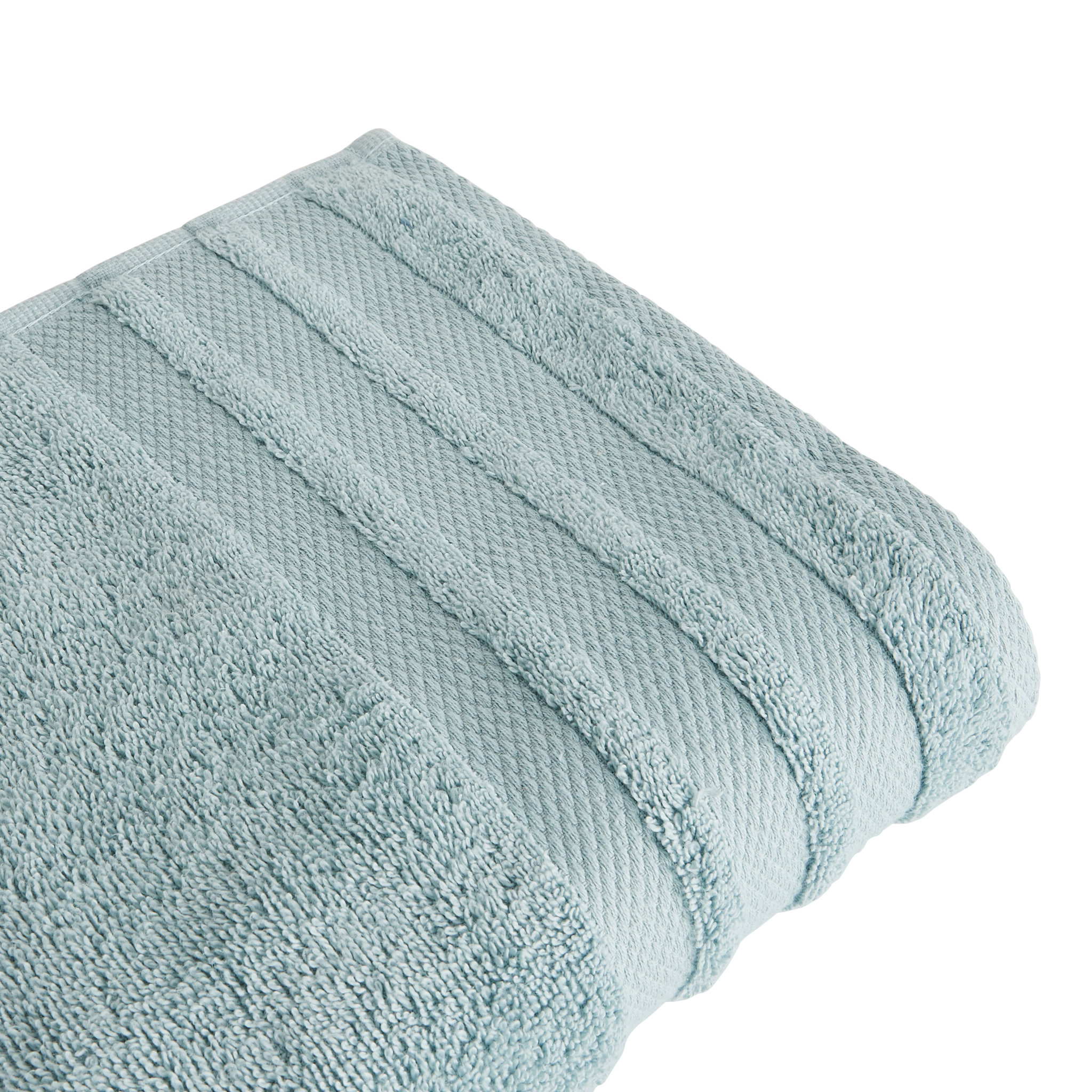 Voir la diapositive 3 : ACTUEL Serviette de toilette unie en coton 500 g/m²