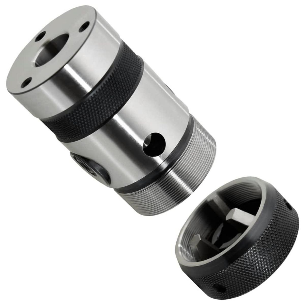 VIDAXL Mandrin de taraudage B18 et tige MT3 de filetage interne M3-M16