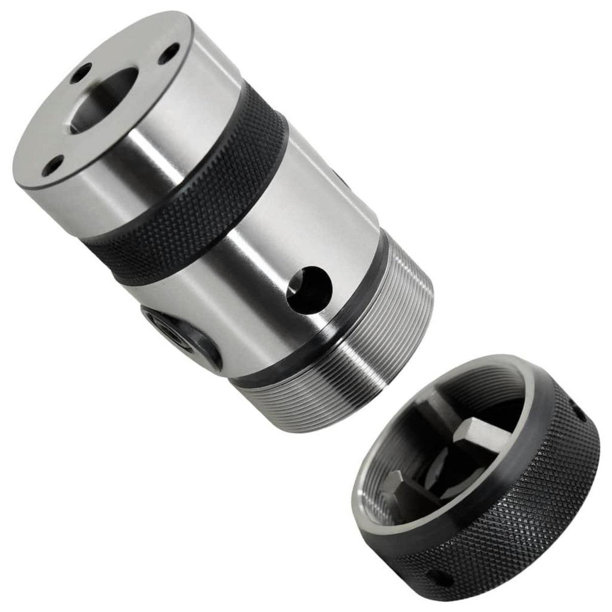 VIDAXL Mandrin de taraudage B18 et tige MT3 de filetage interne M3-M16