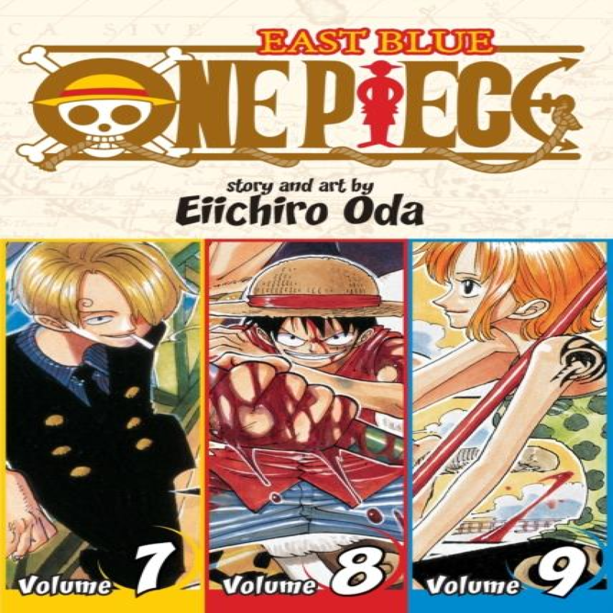 LIVRES One Piece (Omnibus Edition), Vol. 3 : Includes vols. 7, 8 & 9