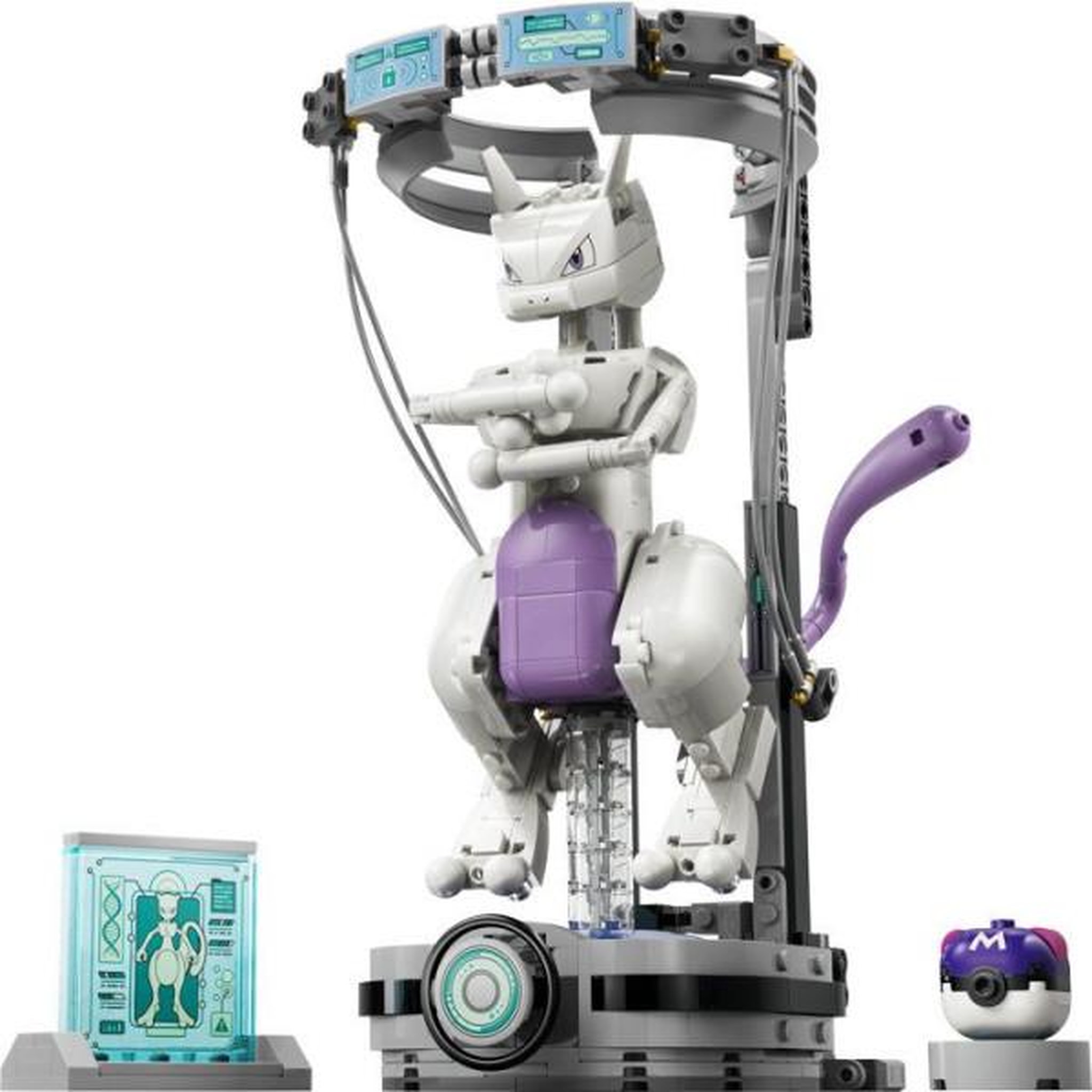 Voir la diapositive 6 : LEGO LEGO Pokémon 72163 - Set de construction comaptible Pokémon SMART Play™ - Mewtwo, Évasion du labo - Des 8 ans