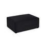 Voir la diapositive 2 : BEST MOBILIER Topaze - pouf - en velours texturé