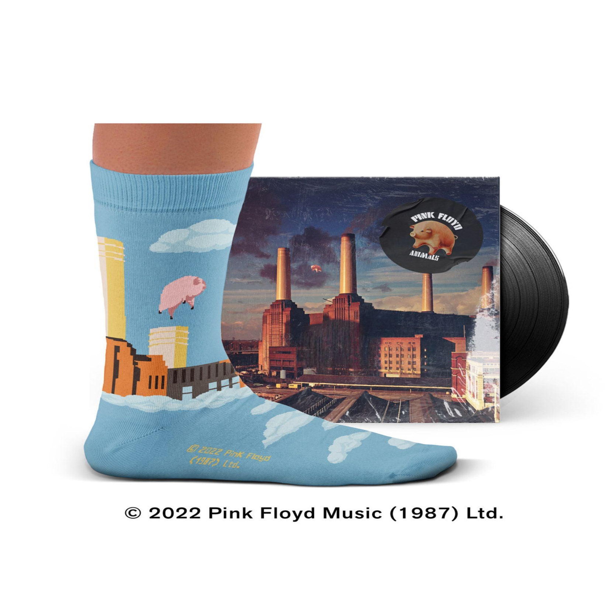 Voir la diapositive 2 : SOCK AFFAIRS Chaussettes pink floyd, animals