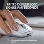 Voir la diapositive 4 : Logitech Souris sans fil rechargeable MX anywhere 3S Silencieuse Pale Grey