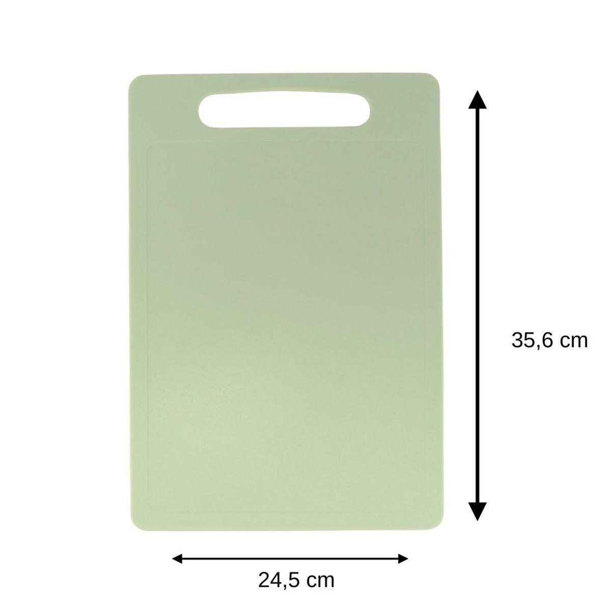 Fackelmann Planche à découper en plastique vert Fackelmann Ocean