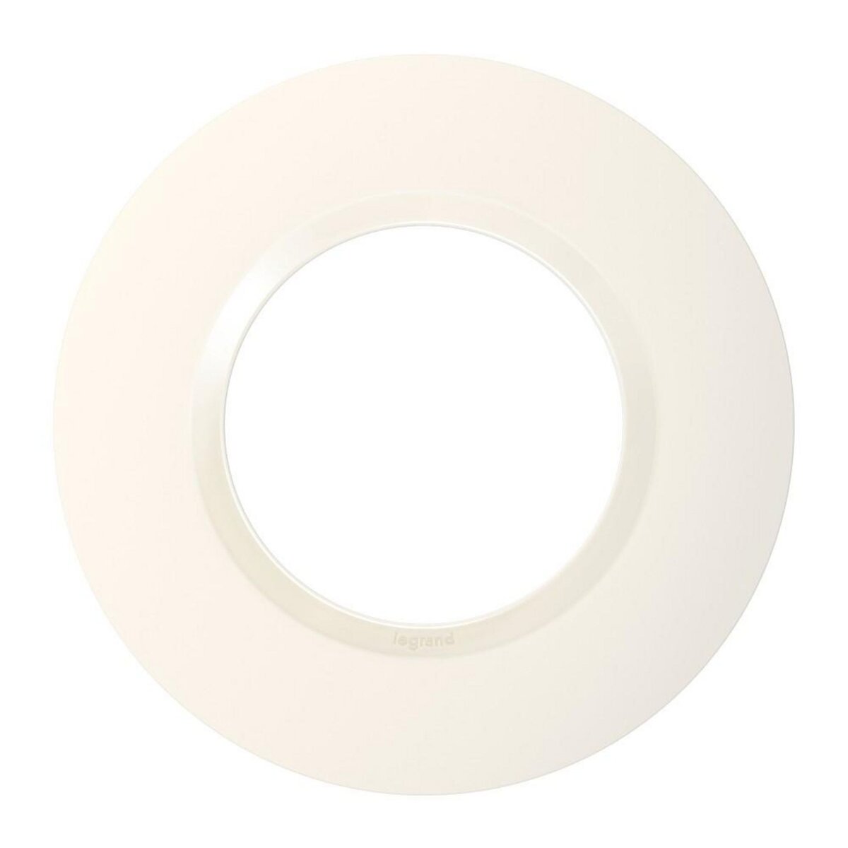 Legrand Plaque simple déco Dooxie, LEGRAND, blanc