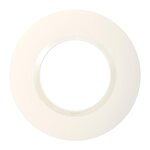 Legrand Plaque simple déco Dooxie, LEGRAND, blanc